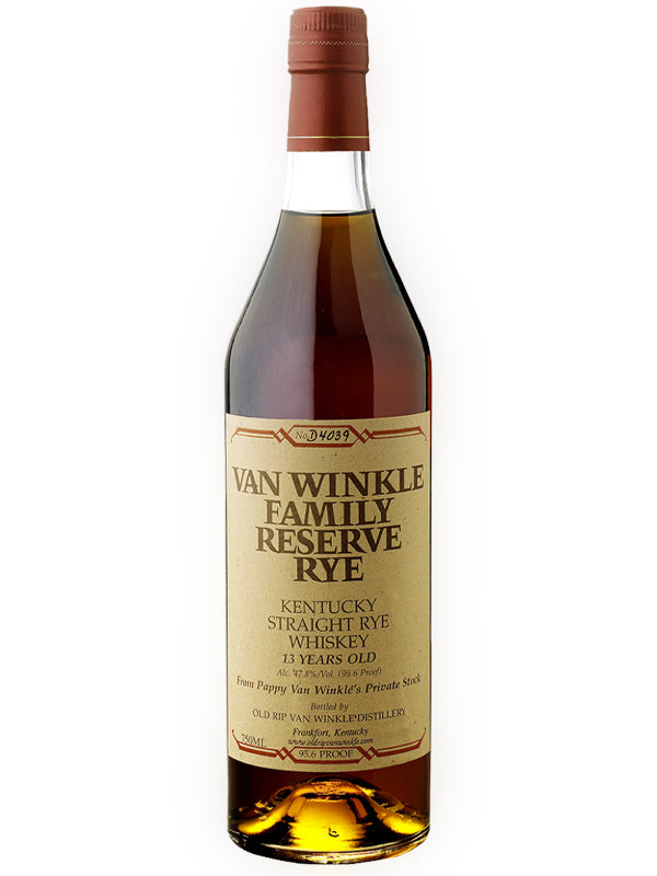 Van Winkle Family Reserve 13 Year Old Rye Whiskey 2022 at Del Mesa Liquor