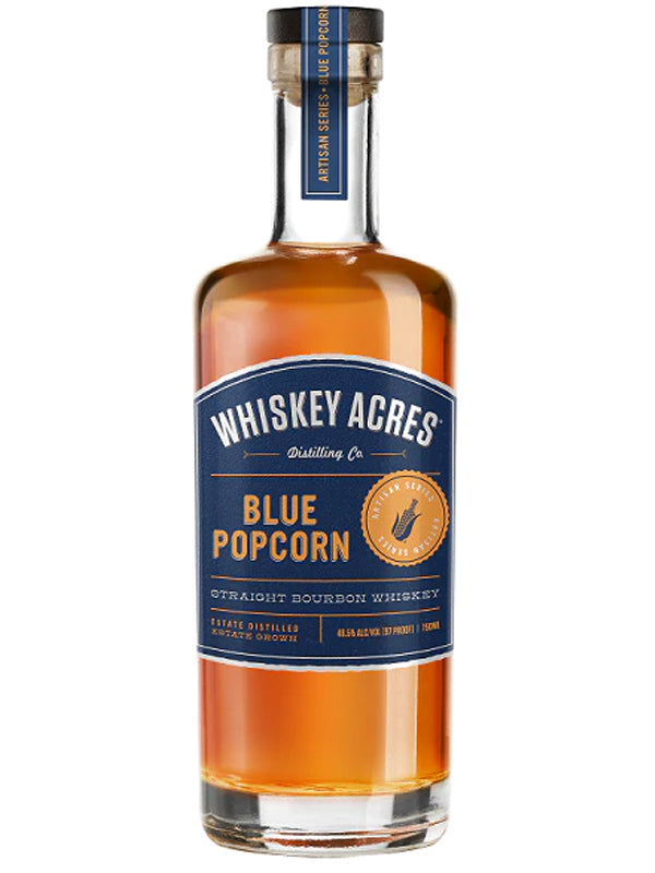 Whiskey Acres Artisan Series Blue Popcorn Bourbon Whiskey