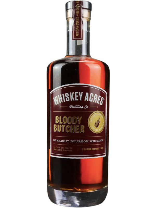 Whiskey Acres Artisan Series Bloody Butcher Bourbon Whiskey