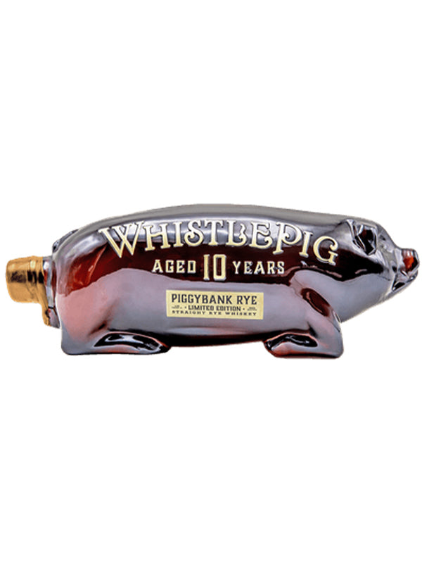 WhistlePig Piggybank Limited Edition 10 Year Old Rye Whiskey Batch 2 1L