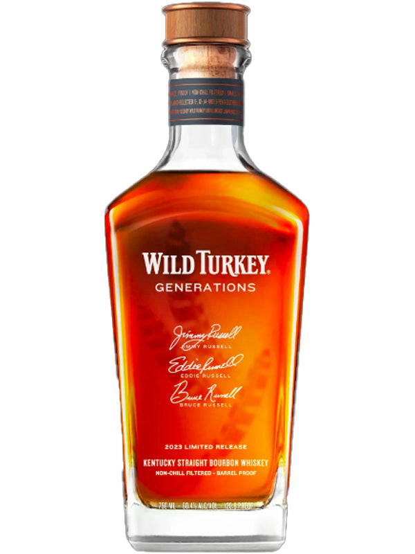 Wild Turkey Generations Bourbon Whiskey 2023 at Del Mesa Liquor