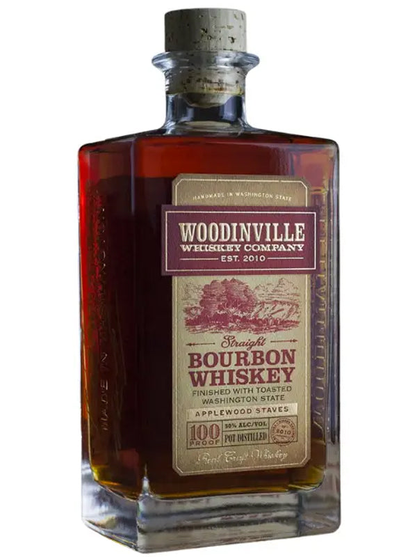 Woodinville Toasted Applewood Finished Bourbon Whiskey