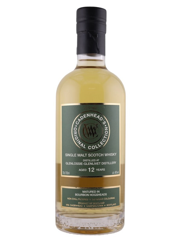 Cadenhead Glenlossie-Glenlivet 2013 12 Year Old Single Malt Scotch Whisky