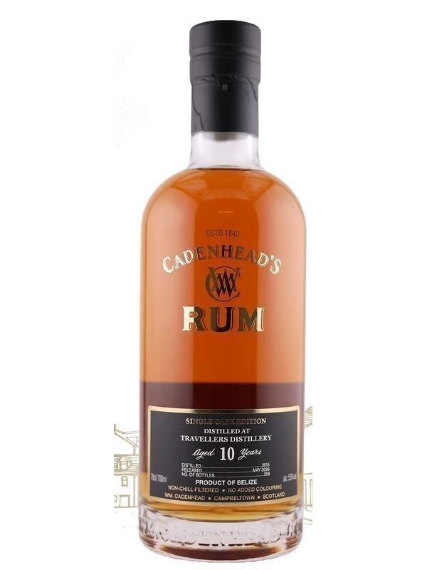 Cadenhead Travellers Rum 2015 10 Year Old