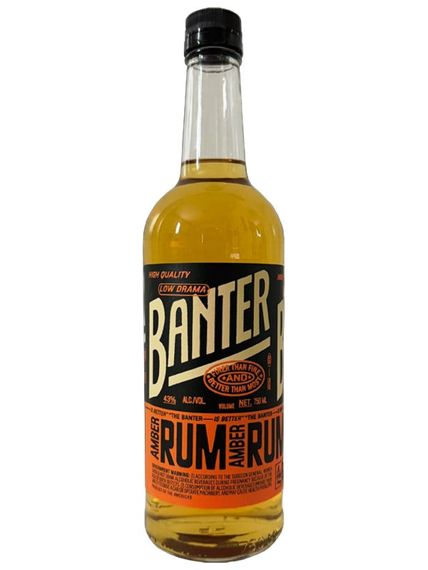 Banter Amber Rum at Del Mesa Liquor