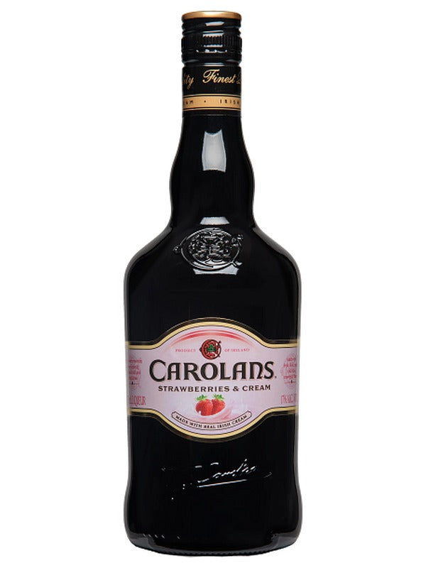 Carolans Strawberries &amp; Cream Liqueur bottle