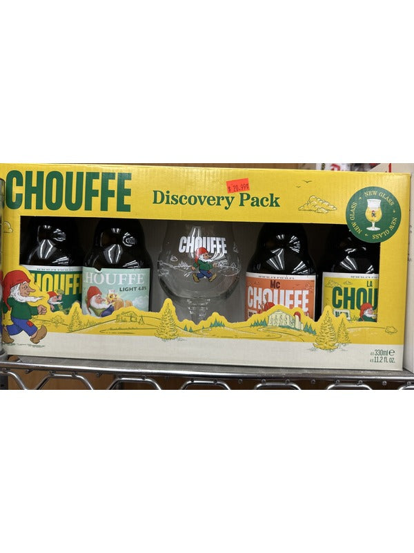 Chouffe Discovery Pack Belgian Beer Gift Set