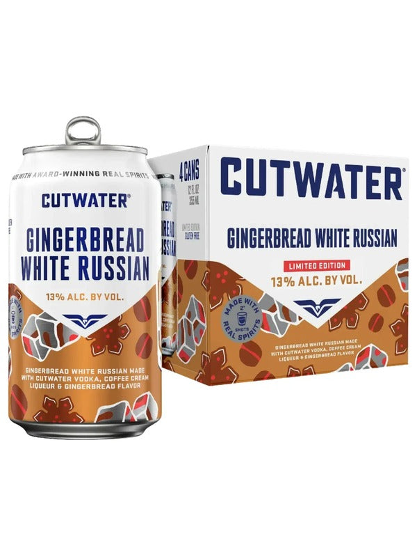 Cutwater Spirits Gingerbread White Russian 4 Pack at Del Mesa Liquor
