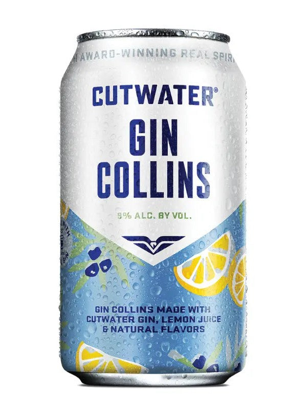 Cutwater Spirits Gin Collins 4 Pack