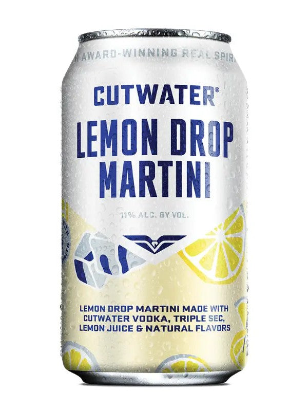 Cutwater Spirits Lemon Drop Martini 4 Pack