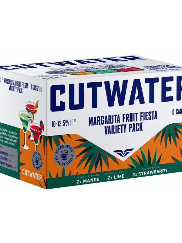 Cutwater Spirits Margarita Fruit Fiesta Variety 6 Pack