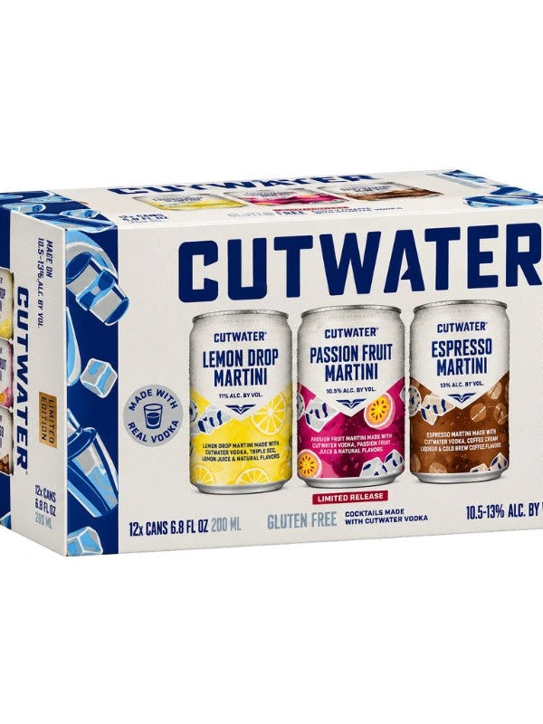 Cutwater Spirits Martini Variety 12 Pack