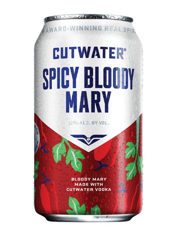 Cutwater Spirits Spicy Bloody Mary 4 Pack