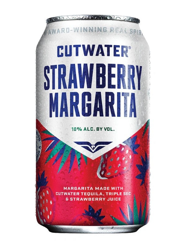 Cutwater Spirits Strawberry Margarita 4 Pack