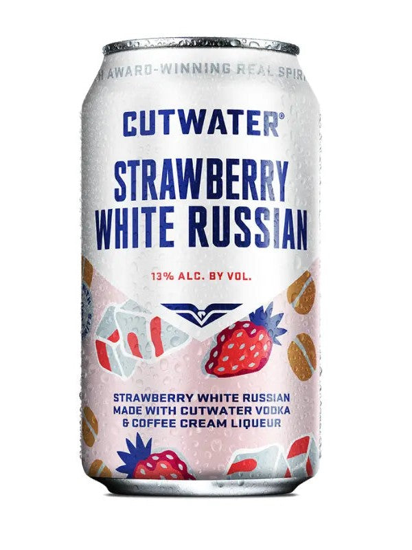 Cutwater Spirits Strawberry White Russian 4 Pack