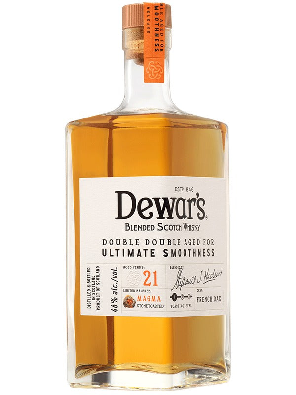 Dewar's Double Double 21 Year Old Magma Stone Toasted Scotch Whisky