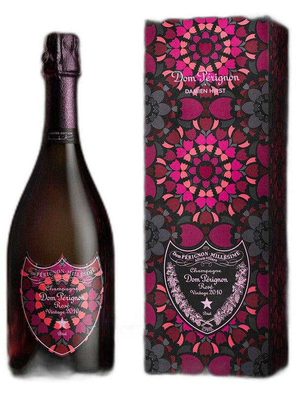 Dom Perignon Rose Champagne Limited Edition by Damien Hirst 2010