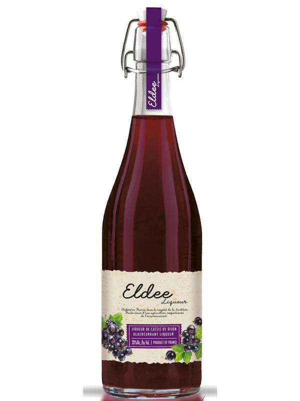 Eldee Cassis Blackcurrant Liqueur bottle