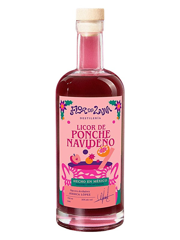 Flor de Luna Christmas Punch Navidad Ponche Liqueur