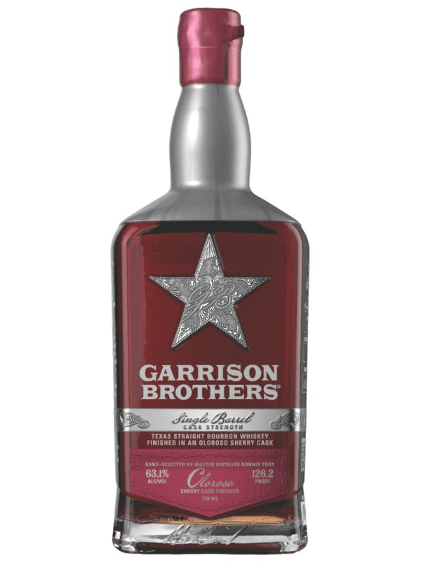 Garrison Brothers Ranch Reserve Oloroso Sherry Cask Finished Single Barrel Cask Strength Bourbon Whiskey
