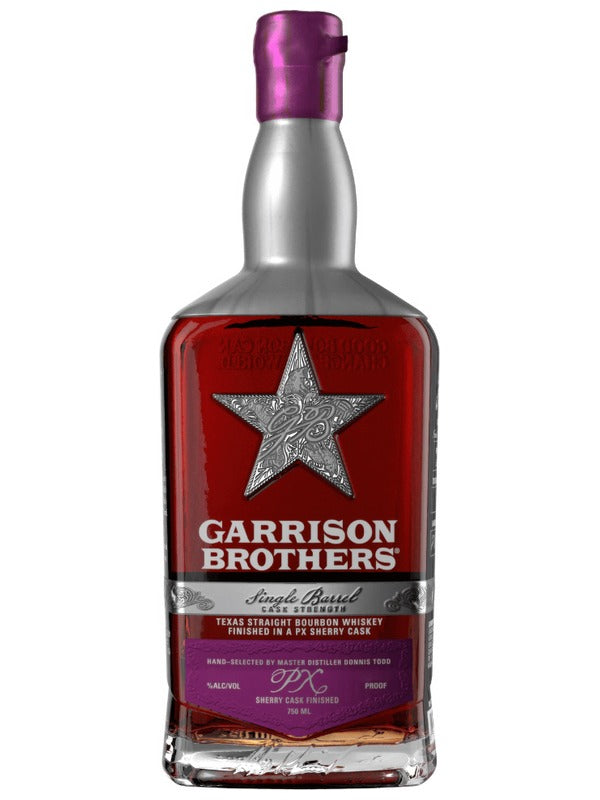 Garrison Brothers Ranch Reserve PX Sherry Cask Finished Single Barrel Cask Strength Bourbon Whiskey
