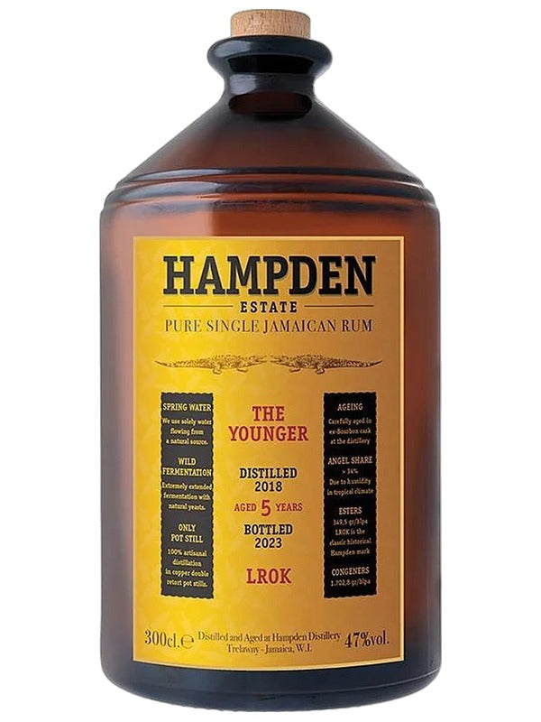Hampden Estate The Younger LROK 5 Year Old Rum 2018 3L
