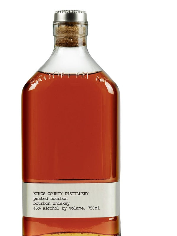 Kings County Peated Bourbon Whiskey bottle