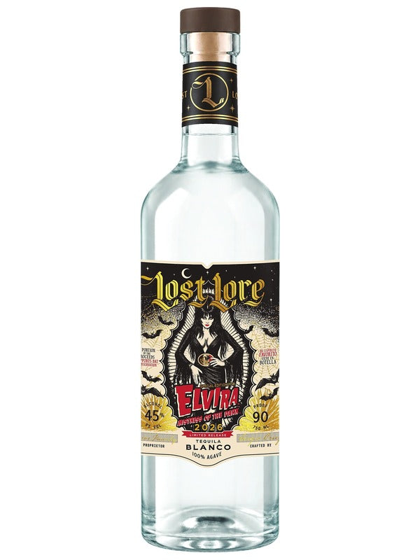 Buy Lost Lore Elvira Mistress of the Dark Blanco Tequila Online | Del ...