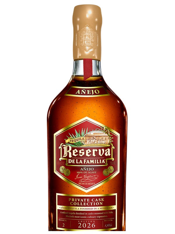 Jose Cuervo Reserva de la Familia Private Cask Mole Edition Anejo Tequila 2026
