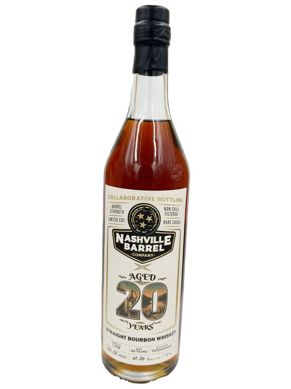 Nashville Barrel Company 20 Year Old Single Barrel Bourbon Whiskey at Del Mesa Liquor