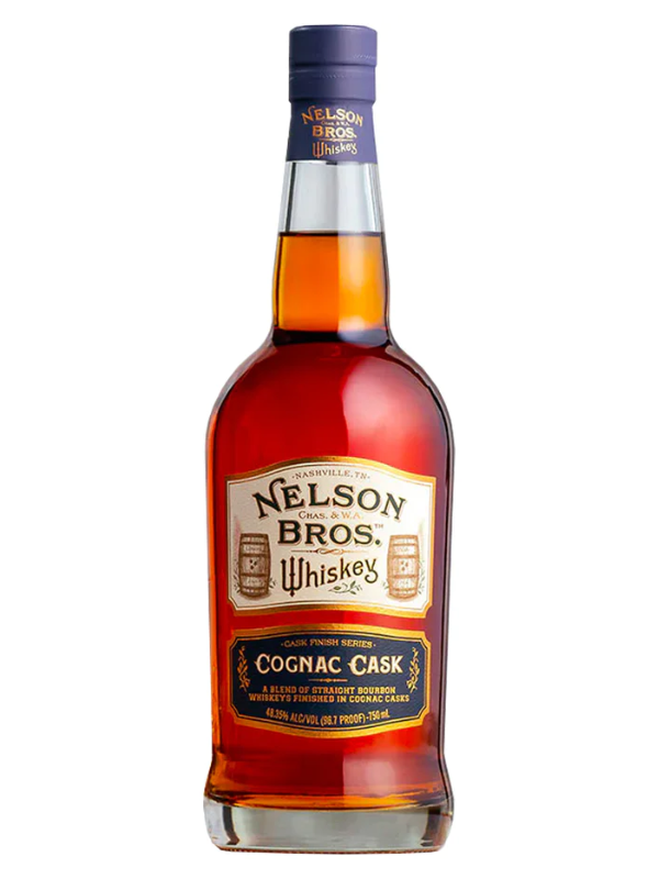 Nelson Brothers Cognac Cask Finish Bourbon Whiskey at Del Mesa Liquor