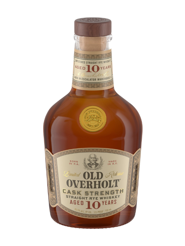 Old Overholt 10 Year Old Cask Strength Rye Whiskey at Del Mesa Liquor