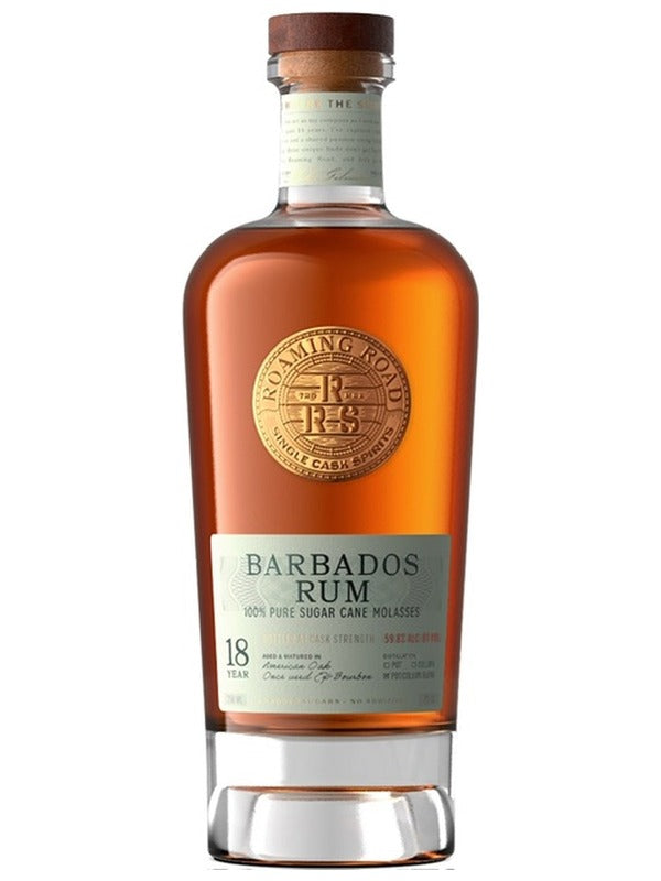 Roaming Road 18 Year Old Barbados Rum at Del Mesa Liquor