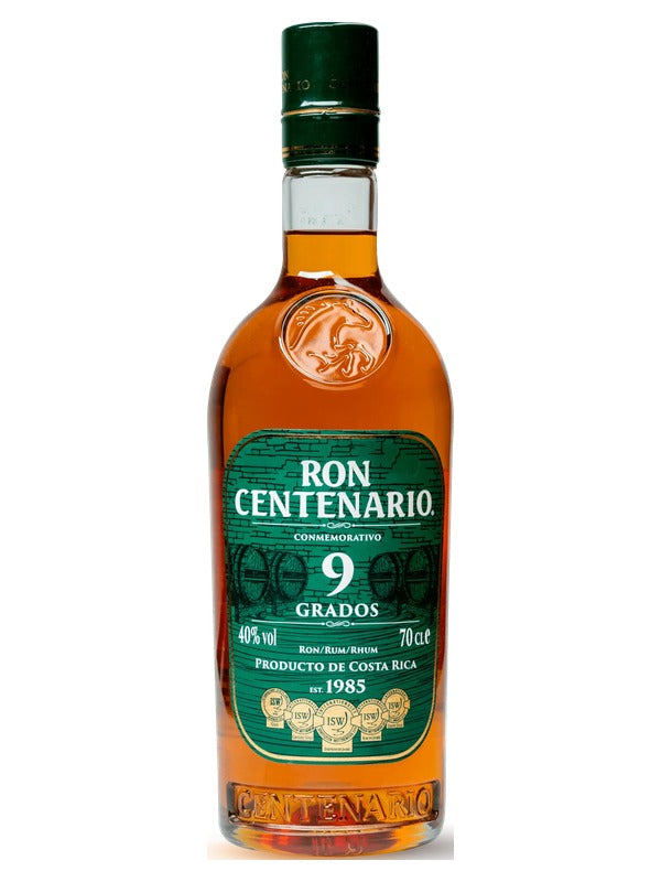 Ron Centenario Conmemorativo 9 Year Old Rum bottle