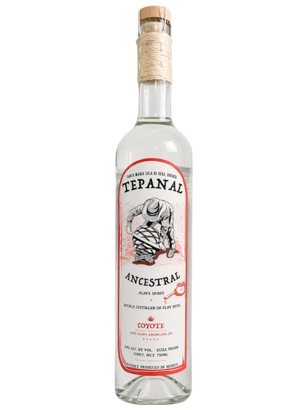 Tepanal Ancestral Coyote Mezcal at Del Mesa Liquor