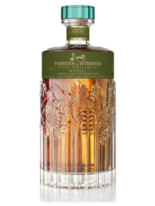 Thresh & Winnow Limited Release Sotol Cask Finished Rye Whiskey bottle