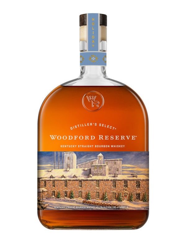 Woodford Reserve Holiday Edition Bourbon 2026 1L bottle