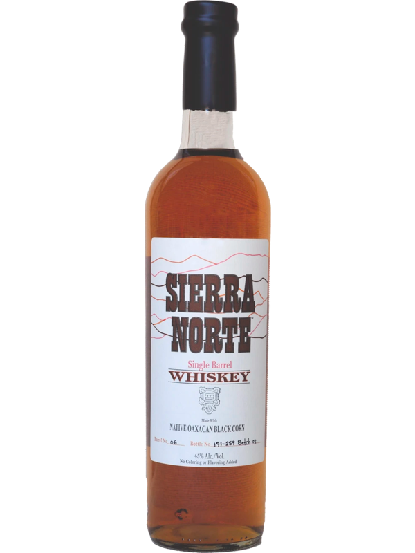 Sierra Norte Black Corn Mexican Whiskey at Del Mesa Liquor