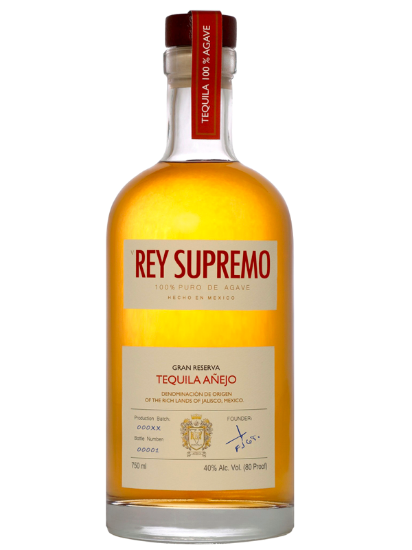 Rey Supremo Anejo Tequila at Del Mesa Liquor