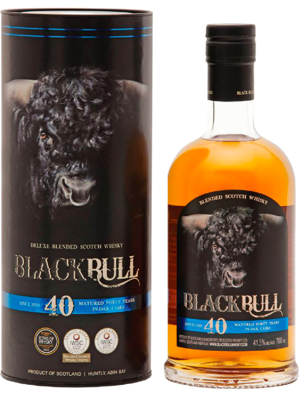 Black Bull 40 Year Old Scotch Whisky at Del Mesa Liquor