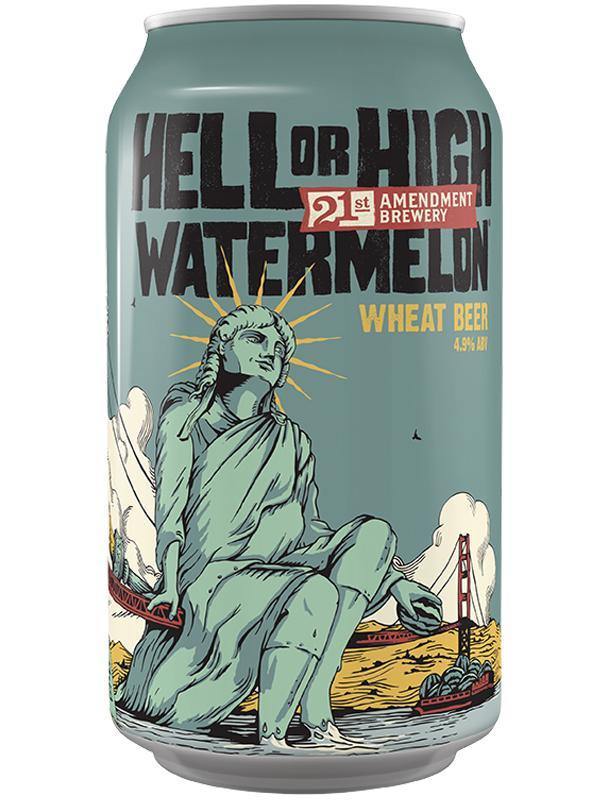 21st Amendment Hell or High Watermelon at Del Mesa Liquor