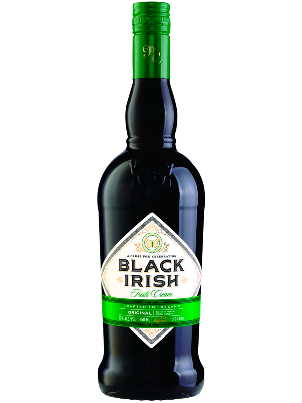 Black Irish Original Irish Cream by Mariah Carey at Del Mesa Liquor