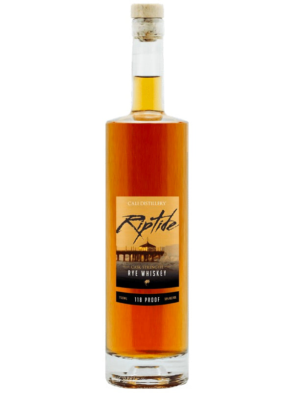 CALI Distillery Riptide Cask Strength Rye Whiskey