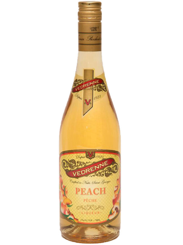 Vedrenne Peach Liqueur at Del Mesa Liquor