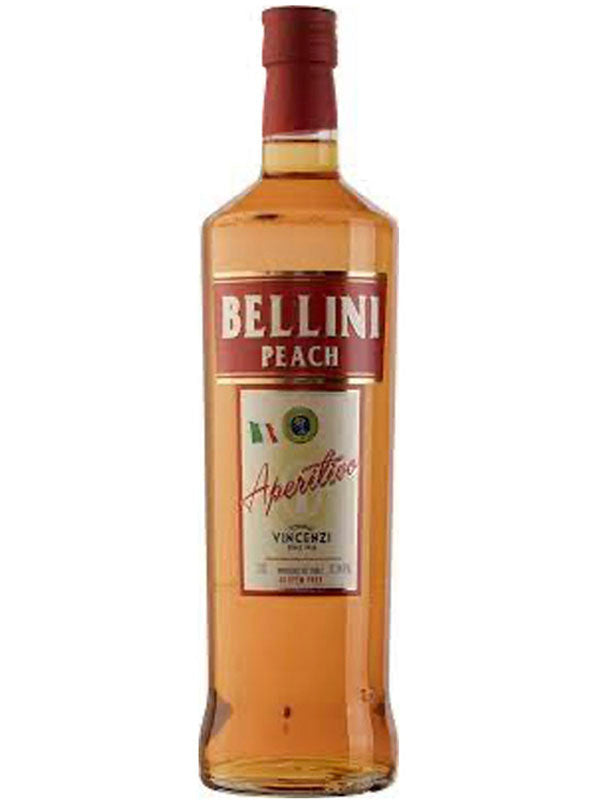 Bellini Peach Aperitivo Vincenzi at Del Mesa Liquor