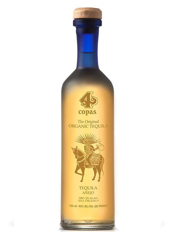 4 Copas Organic Anejo Tequila at Del Mesa Liquor