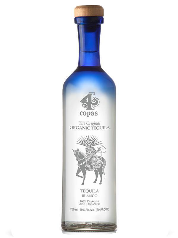 4 Copas Organic Blanco Tequila at Del Mesa Liquor