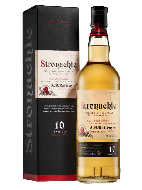 A.D. Rattray Stronachie 10 Year Single Malt Scotch Whisky at Del Mesa Liquor