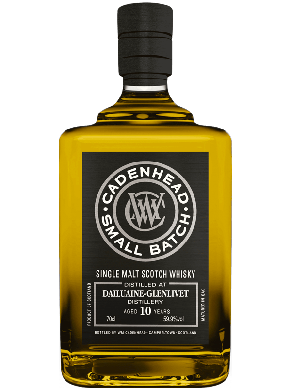 WM Cadenhead Dailuaine-Glenlivet 10 Year Old Scotch Whisky at Del Mesa Liquor
