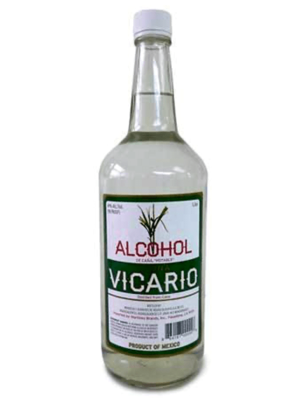 Vicario 98 Proof Sugar Cane Alcohol 1L at Del Mesa Liquor
